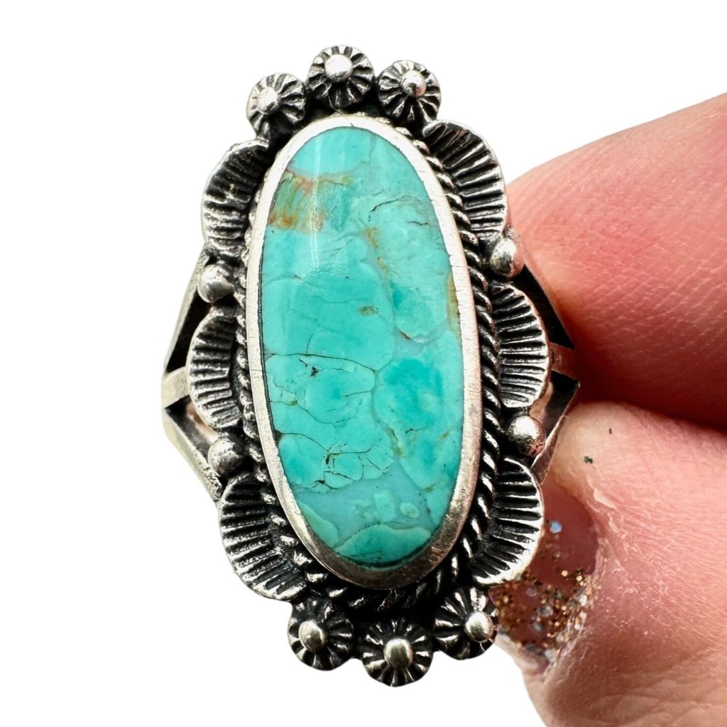 Shube - Dakota Trading Turquoise Ring Size 8